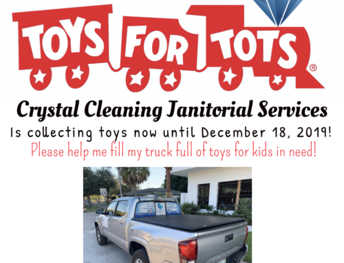 Crystal Cleaning Collects Toys for Tots