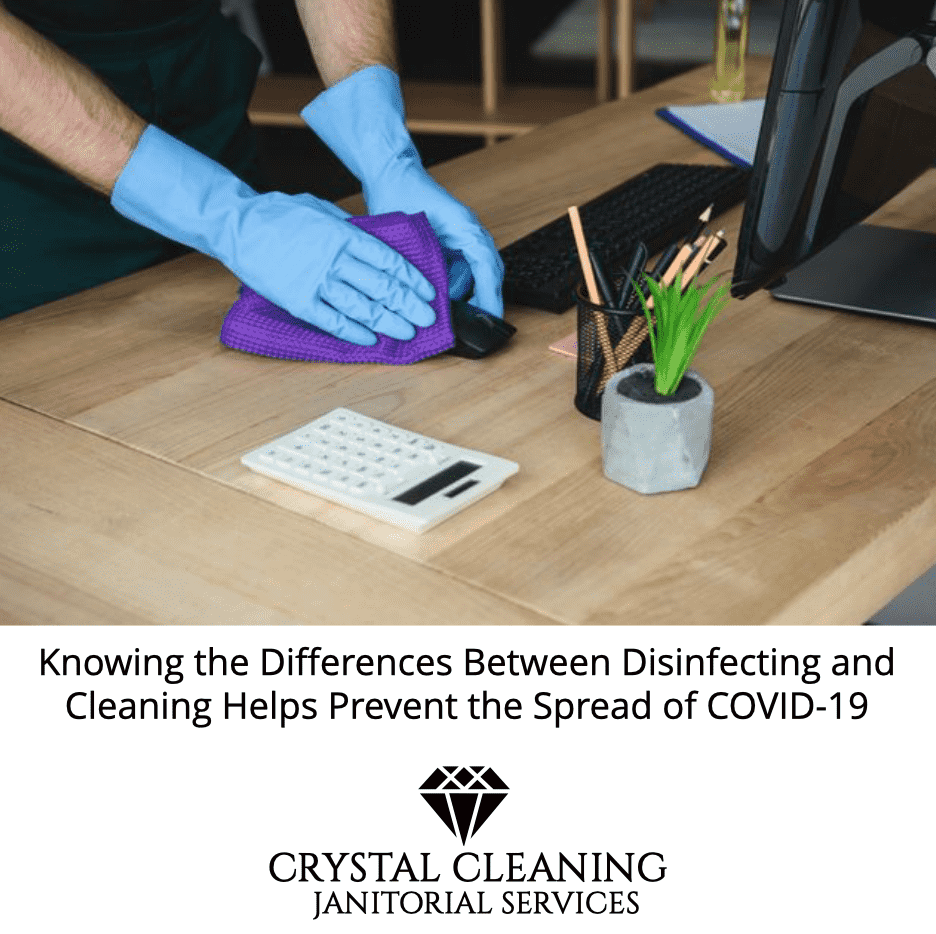 differences between disinfecting and cleaning